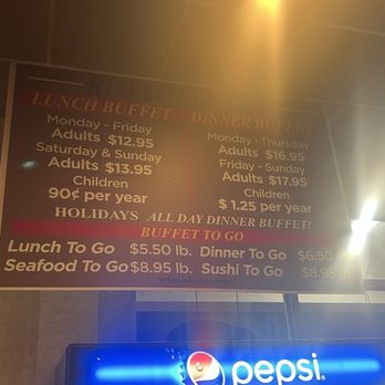 Royal Buffet - prices menu - Chinese Near Me - Cranston, Rhode Island