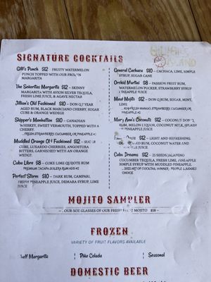 Menu photo 2 GilliGil's Island Slidell, LA
