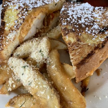 The Brunch Apothecary - Monte cristo with chicken - Breakfast & Brunch Near Me - Dacula, Georgia