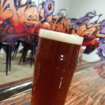 Miskatonic Brewing - Perfect Chapter 2 Red IPA pour. - Breweries Near Me - Darien, Illinois