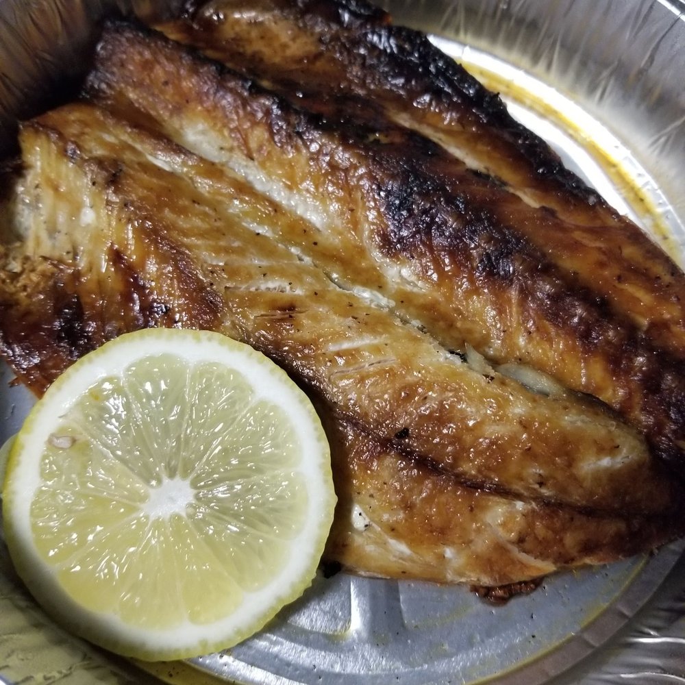 Angry Tofu Korean Cuisine - Godeung-o-gui (grilled mackerel) - Korean Near Me - Wethersfield, Connecticut