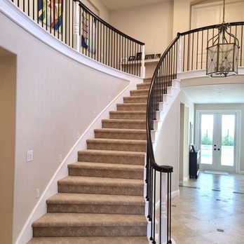 Pacific Coast Stairs - Gorgeous new sleek iron stairs - General Contractors Near Me - Westminster , California Pacific Coast Stairs - Gorgeous new sleek iron stairs - General Contractors Near Me - Westminster , California