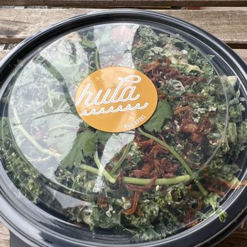 Hula Poke - a salad in a plastic container - Poke Near Me - Vancouver, British Columbia