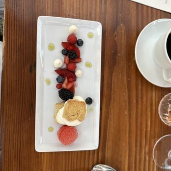 Orchard Kitchen - Dessert: a perfect way to end the meal! - Modern European Near Me - Langley, Washington