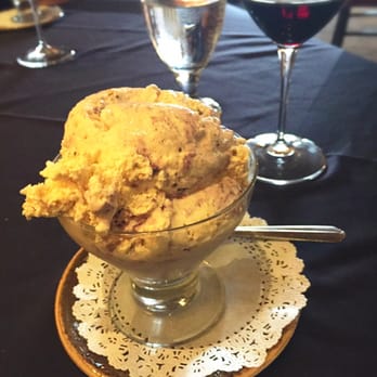 K-Bar Steak House - This is what they call a scoop of ice cream. Wow! Had their huckleberry hazelnut which was super delicious. - Steakhouses Near Me - Canyonville, Oregon K-Bar Steak House - This is what they call a scoop of ice cream. Wow! Had their huckleberry hazelnut which was super delicious. - Steakhouses Near Me - Canyonville, Oregon