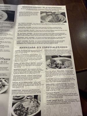 Menu photo 3 Casa Garcia's - Round Rock Round Rock, TX