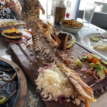 La Parrilla - What was left of the snapper no shame! - Mexican Near Me - Cancún, ROO La Parrilla - What was left of the snapper no shame! - Mexican Near Me - Cancún, ROO