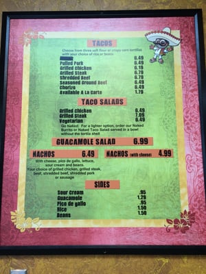 Menu photo 2 Chavas Mexican Grill Vincennes, IN Menu photo 2 Chavas Mexican Grill Vincennes, IN