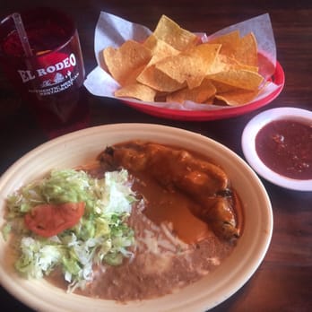 El Rodeo - Dinner (lunch) Combo #12 Chalupa and Chile Relleno - Mexican Near Me - Harrisburg, Pennsylvania El Rodeo - Dinner (lunch) Combo #12 Chalupa and Chile Relleno - Mexican Near Me - Harrisburg, Pennsylvania