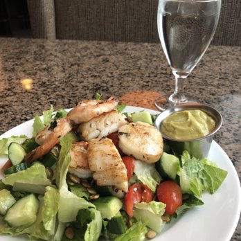 Reflections Grille Restaurant and Lounge - This is the amazing seafood salad. The chef knows how to season and cook seafood to perfection!!' - American Near Me - Seattle, Washington Reflections Grille Restaurant and Lounge - This is the amazing seafood salad. The chef knows how to season and cook seafood to perfection!!' - American Near Me - Seattle, Washington