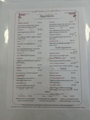 Menu photo 8 Yamato Tucson, AZ