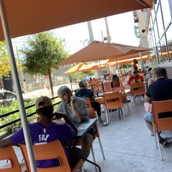 Snooze, an A.M. Eatery - Outdoor seating - Breakfast & Brunch Near Me - Austin, Texas Snooze, an A.M. Eatery - Outdoor seating - Breakfast & Brunch Near Me - Austin, Texas