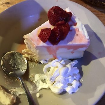 Logan's Roadhouse - This is how my frozen cheesecake came to my table frozen solid in the center - American Near Me - Mobile, Alabama Logan's Roadhouse - This is how my frozen cheesecake came to my table frozen solid in the center - American Near Me - Mobile, Alabama