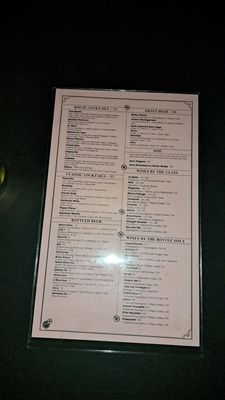 Menu photo 7 Amelia's 1931 Miami, FL