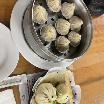 One Bite Dumpling - DS2. Fried Bun, X1. Pork Xiao Long Bao - Dim Sum Near Me - Santa Clarita, California