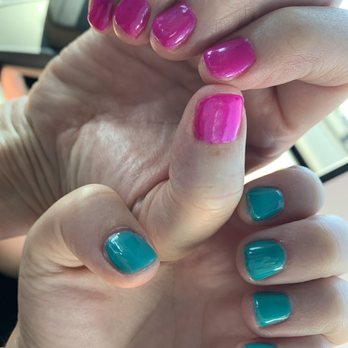 Renaissance Nails - Fun summer colors! - Nail Salons Near Me - Roseville, California