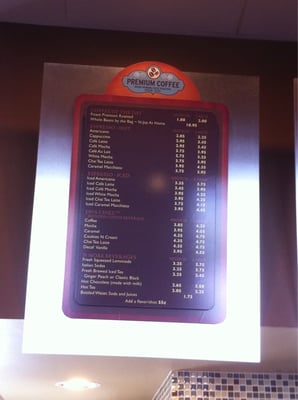 Menu photo 5 Mochas & Javas Frisco, TX