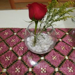 Kabab & Curry Restaurant & Grill - A simple, elegant statement graces each table.