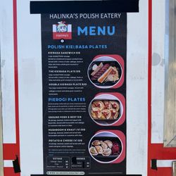 Halinka's Polish Eatery - Menu
