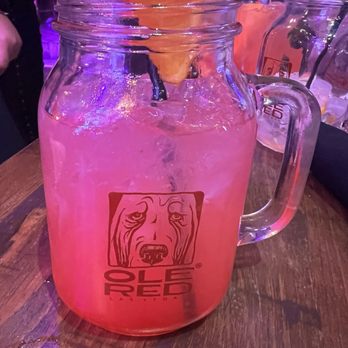 Ole Red - Happy anywhere drink! A strawberry lemonade with vodka! - Southern Near Me - Las Vegas, Nevada Ole Red - Happy anywhere drink! A strawberry lemonade with vodka! - Southern Near Me - Las Vegas, Nevada