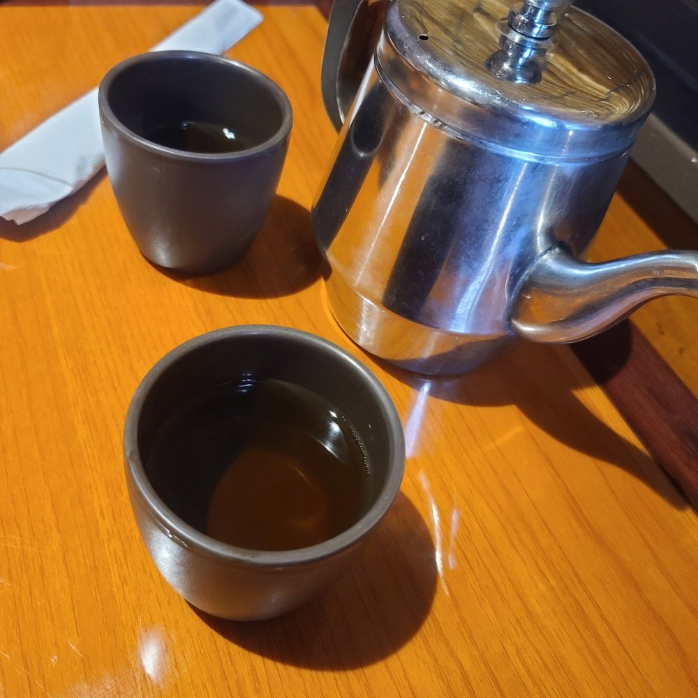 Tofu Kitchen - They offered nice hot tea (optional for those who desired to have hot tea instead of a cup of iced water). Nice touch. - Korean Near Me - Johns Creek, Georgia Tofu Kitchen - They offered nice hot tea (optional for those who desired to have hot tea instead of a cup of iced water). Nice touch. - Korean Near Me - Johns Creek, Georgia