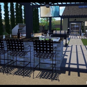 SoCal Outdoor Living - Outdoor Kitchen and seating area. - Landscape Architects or Designers Near Me SoCal Outdoor Living - Outdoor Kitchen and seating area. - Landscape Architects or Designers Near Me