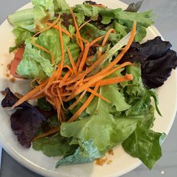 Excellent, refreshing salad, with Joyce's homemade sweet soy vinaigrette sauce. No MSG is used in any item(s) on the menu. Excellent, refreshing salad, with Joyce's homemade sweet soy vinaigrette sauce. No MSG is used in any item(s) on the menu.