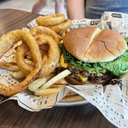 Classic with o-fries Classic with o-fries
