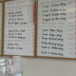 China One - The e crazy good assortment of wing flavors available. While I was there they took an order for the next day for 400 wings!!! - menu, sandwiches - Chinese Near Me - Batesburg, South Carolina