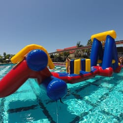 Aztec Aquaplex SDSU - Aquaplex Inflatable Obstacle Course