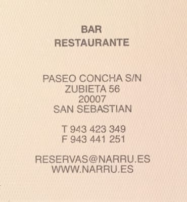 Menu photo 4 Narru Donostia / San Sebastián, SS