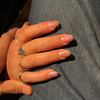 Image Nails And Spa - My fiancé's acrylics - Nail Salons Near Me - Tigard, Oregon