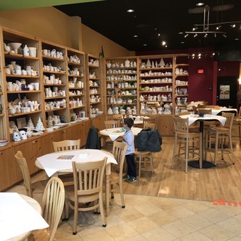 Color Me Mine - View from the entrance - Paint-Your-Own Pottery Near Me - Hillsboro, Oregon