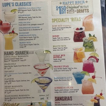 Lupe Tortilla Mexican Restaurant - Yes! Drinks! - Tex-Mex Near Me - San Antonio, Texas