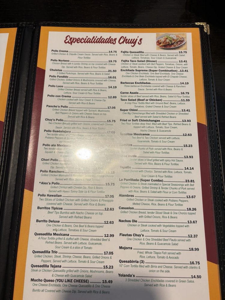 Chuy's mexican grill & cantina