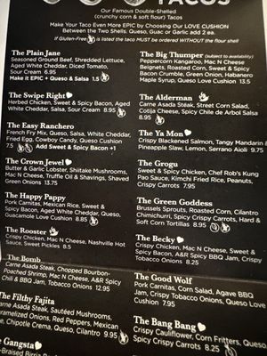 Menu photo 5 Agave & Rye - Troy Troy, OH
