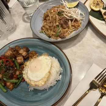 Thai Pavilion - Kra Praw Moo Krob & Pad Thai - Thai Near Me - New York, New York