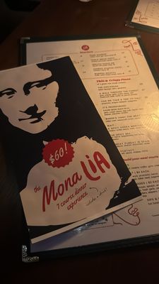 Menu photo 2 LIA Chicago, IL Menu photo 2 LIA Chicago, IL