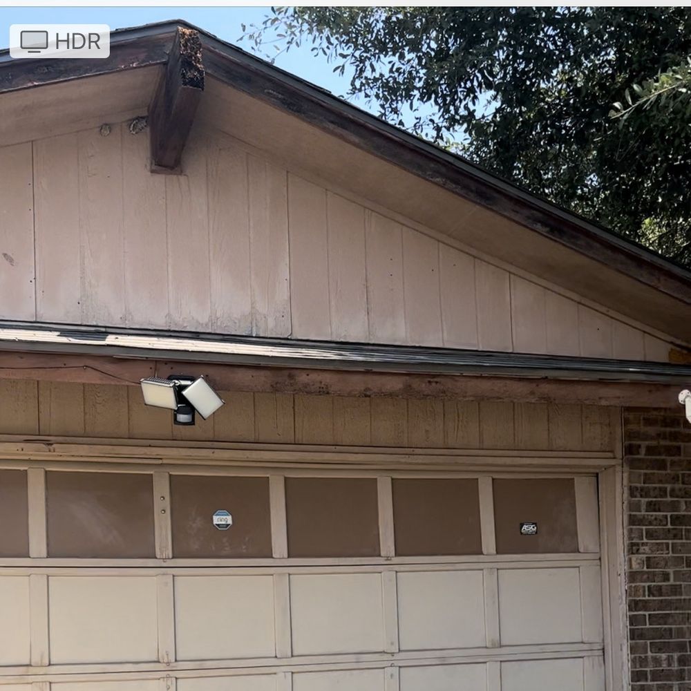 Dapper Dudes Garage Doors - Before, old heavy wooden door - Garage Door Services Near Me Dapper Dudes Garage Doors - Before, old heavy wooden door - Garage Door Services Near Me