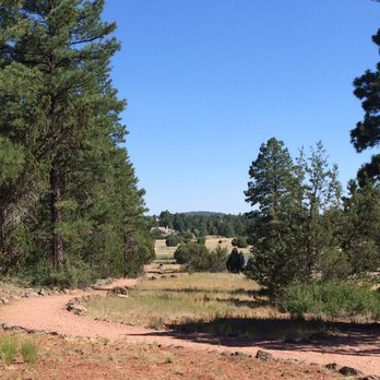 Fool Hollow State Park - Path to bathroom in red head - Parks Near Me - Show Low, Arizona Fool Hollow State Park - Path to bathroom in red head - Parks Near Me - Show Low, Arizona