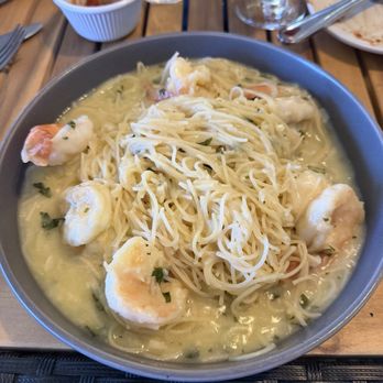 Elpedio's - Shrimp Scampi with Angel Hair - Italian Near Me - Easton, Pennsylvania Elpedio's - Shrimp Scampi with Angel Hair - Italian Near Me - Easton, Pennsylvania