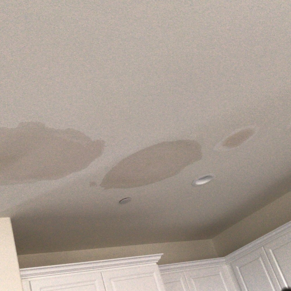 Nicks Electric - the patching guy that they introduced did super good job and this is still wet, it can't tell after - Electricians Near Me Nicks Electric - the patching guy that they introduced did super good job and this is still wet, it can't tell after - Electricians Near Me