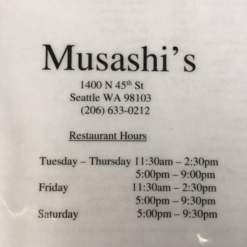 Musashi's - Sushi Bars Near Me - Seattle, Washington Musashi's - Sushi Bars Near Me - Seattle, Washington