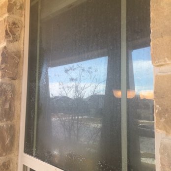 Amy's Janitorial Services - Dirty window . - Window Washing Near Me - Austin, Texas