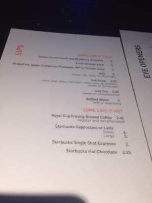 Menu photo 8 The House Restaurant Montgomery, AL