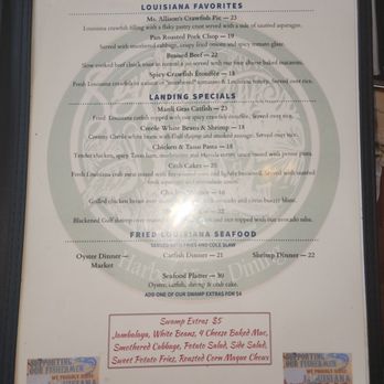 Segnette Landing - Menu - Cajun/Creole Near Me - Westwego, Louisiana Segnette Landing - Menu - Cajun/Creole Near Me - Westwego, Louisiana