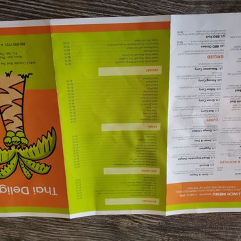 Thai Delight - Menu - Thai Near Me - Phoenix, Arizona Thai Delight - Menu - Thai Near Me - Phoenix, Arizona