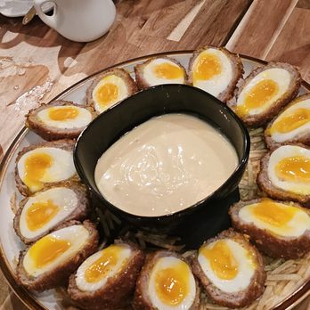 Cheeky Bastards - 6.26.26. scotch eggs #yum #ReviewsByRL - Breakfast & Brunch Near Me - Indianapolis, Indiana