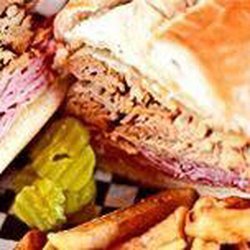 Silver Dollar Bar & The Flying Pig Grill - The Big Pig Sandwich won't let you go home hungry