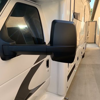 It's A Wrap Design Studios - Chrome delete on mirrors - Graphic Design Near Me - Ontario, California